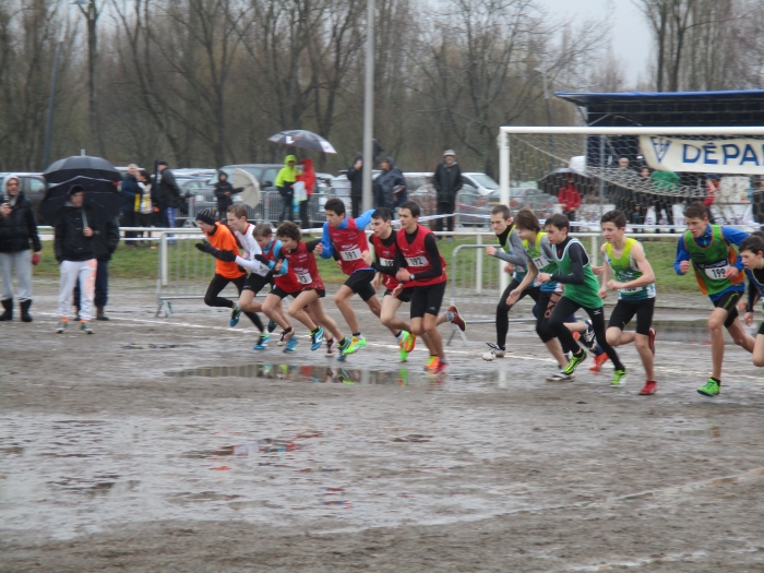 Championnats régionaux de Cross-Country, Vesoul le 31/01/2016