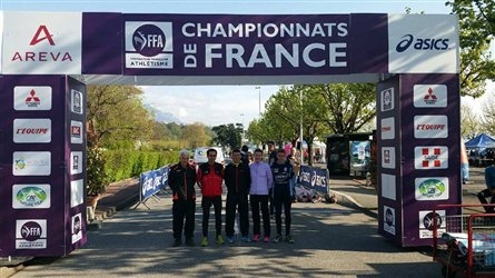 France Du 10km Route, record pour Antoine SIMON