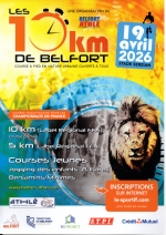 10km de Belfort 2026 le 19 avril, les inscription sont ouvrtes